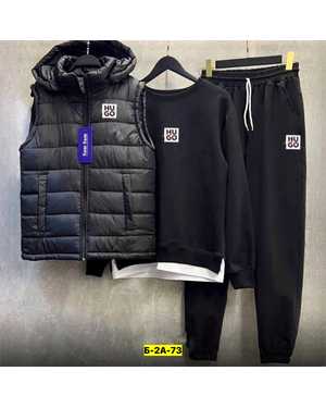 МУЖСКОЙ КОСТЮМ ТРОЙКА В РАЗМЕР ТКАНЬ ДВУНИТКА