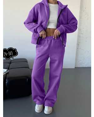 ЖЕНСКИЙ КОСТЮМ ДВОЙКА ТКАНЬ ФЛИС