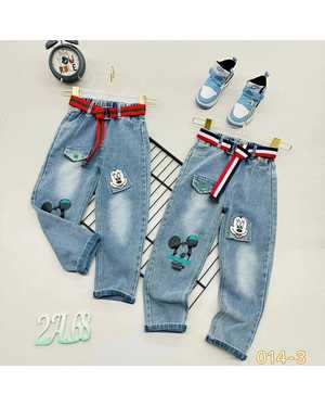 ДЖИНСЫ В РАЗМЕР ТКАНЬ СУПЕР ХЛОПОК