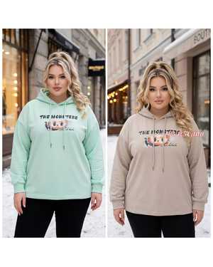 ХУДИ ТКАНЬ ТРИКОТАЖ ДВУХНИТКА