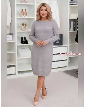 ПЛАТЬЕ ТКАНЬ ВЯЗКА С БЛЕСКОМ