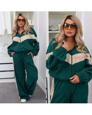 ЖЕНСКИЙ КОСТЮМ ТКАНЬ МИКРО-ВЕЛЬВЕТ