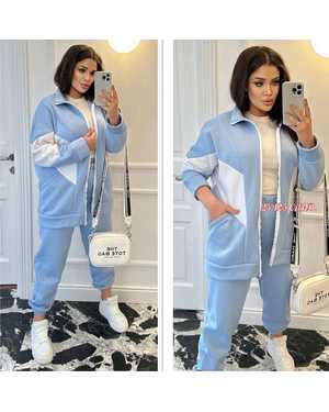 ЖЕНСКИЙ КОСТЮМ ДВОЙКА ТКАНЬ ФЛИС