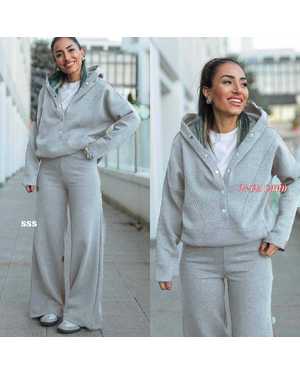 ЖЕНСКИЙ КОСТЮМ ТКАНЬ ФЛИС