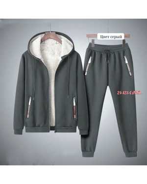 МУЖСКОЙ КОСТЮМ ДВОЙКА ТКАНЬ ФЛИС + МЕХ