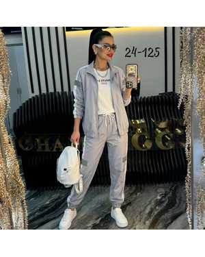 ЖЕНСКИЙ КОСТЮМ ДВОЙКА ТКАНЬ ТРИКОТАЖ