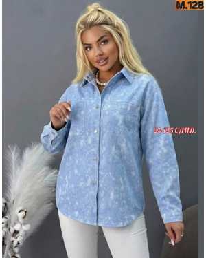 РУБАШКА ТКАНЬ ДЖИНСА