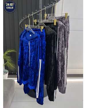 ЖЕНСКИЙ КОСТЮМ ДВОЙКА ТКАНЬ ВЕЛЮР ПЛОТНЫЙ