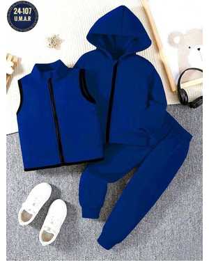 ДЕТСКИЙ КОСТЮМ ТРОЙКА ТКАНЬ ФЛИС С НАЧЁСОМ