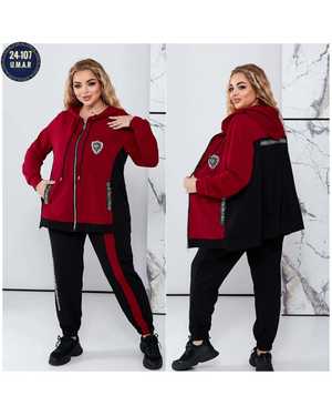 ЖЕНСКИЙ КОСТЮМ ДВОЙКА ТКАНЬ ТРИКОТАЖ