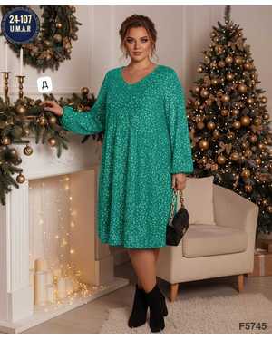 ПЛАТЬЕ В РАЗМЕР ТКАНЬ ВЕЛЮР С ПОЕТКА