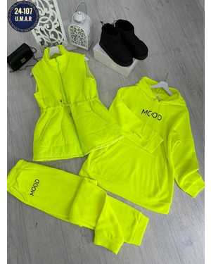 ЖЕНСКИЙ КОСТЮМ ДВОЙКА ТКАНЬ ТКАНЬ ДВОЙКА ТОЛСТОВКА НА ФЛИСЕ, ТКАНЬ ЖИЛЕТКА ПЛАЩЁВКА СИНТЕПОНЕ