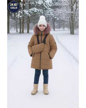 КУРТКА ТКАНЬ ПЛАЩЕВКА С ПОДКЛАДКОЙ ИЗ ФЛИСА