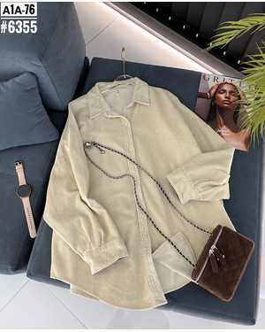 РУБАШКА ТКАНЬ ВЕЛЬВЕТ