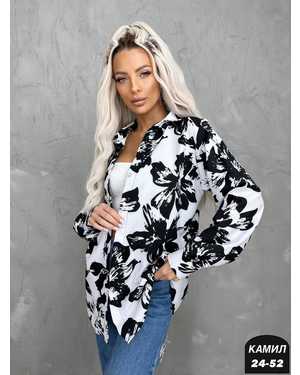 РУБАШКА ТКАНЬ ИЗМИР С СУБЛИМАЦИЕЙ