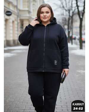 ЖЕНСКИЙ КОСТЮМ ДВОЙКА ТКАНЬ ТКАНЬ ТРЁХ-НИТКА ФЛИС