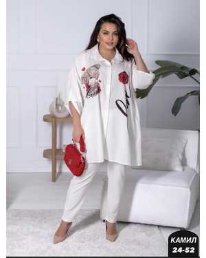 РУБАШКА ТКАНЬ БЕНГАЛИН