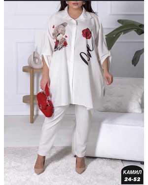 РУБАШКА ТКАНЬ БЕНГАЛИН