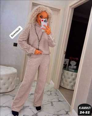 ЖЕНСКИЙ КОСТЮМ ДВОЙКА ТКАНЬ ФЛИС