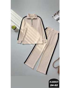 ЖЕНСКИЙ КОСТЮМ ДВОЙКА ТКАНЬ ЛАПША