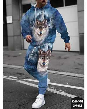 МУЖСКОЙ КОСТЮМ ДВОЙКА ТКАНЬ ФЛИС