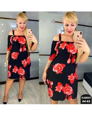 САРАФАН В РАЗМЕР ТКАНЬ ИТАЛЬЯНКА