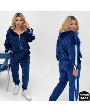 ЖЕНСКИЙ КОСТЮМ ДВОЙКА ТКАНЬ ВЕЛЮР ПЛОТНЫЙ