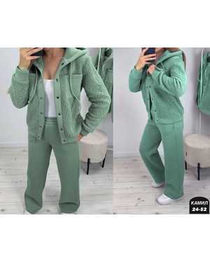 ЖЕНСКИЙ КОСТЮМ ДВОЙКА ТКАНЬ ФЛИС + БАРАШКА