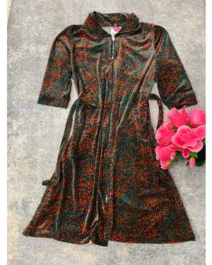 ХАЛАТ ТКАНЬ ВЕЛЮР