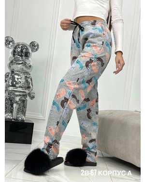 ШТАНЫ В РАЗМЕР ТКАНЬ ХЛОПОК