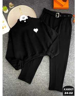 Женский костюм Ткань флис с начесом (ремень в комплекте)