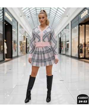 Женский костюм Ткань кашемировые лапша ФАБРИЧНЫЙ КИТАЙ