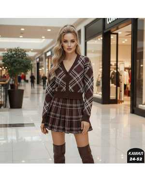 Женский костюм Ткань кашемировые лапша ФАБРИЧНЫЙ КИТАЙ