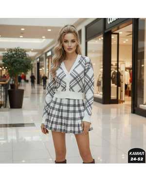 Женский костюм Ткань кашемировые лапша ФАБРИЧНЫЙ КИТАЙ