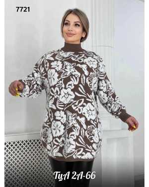 ТУНИКА ТКАНЬ АЛЬПАКА (60% ХЛОПОК, 10% ВИСКОЗА, 30% ШЕРСТЬ)