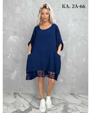 ТУНИКА В РАЗМЕР ТКАНЬ ШТАПЕЛЬ