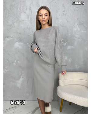 КОСТЮМ ЮБКА + СВИТШОТ