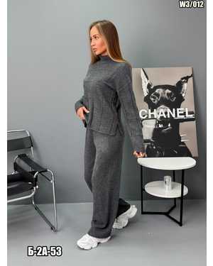 ЖЕНСКИЙ КОСТЮМ ДВОЙКА ТКАНЬ 70% WOOL; 30% POLYESTER