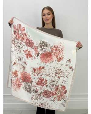 ПЛАТОК СОСТАВ: 70%ШЕЛК 30%%МОДАЛ РАЗМЕР: 90*90 CM