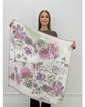 ПЛАТОК СОСТАВ: 70%ШЕЛК 30%%МОДАЛ РАЗМЕР: 90*90 CM