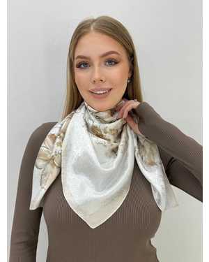 ПЛАТОК СОСТАВ: 70%ШЕЛК 30%%МОДАЛ РАЗМЕР: 90*90 CM