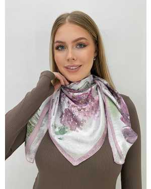 ПЛАТОК СОСТАВ: 70%ШЕЛК 30%%МОДАЛ РАЗМЕР: 90*90 CM