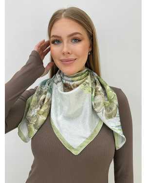 ПЛАТОК СОСТАВ: 70%ШЕЛК 30%%МОДАЛ РАЗМЕР: 90*90 CM