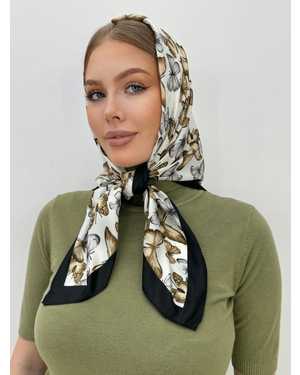 ПЛАТОК СОСТАВ: 100% ШЕЛК РАЗМЕР: 90*90 CM