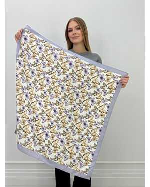 ПЛАТОК СОСТАВ: 100% ШЕЛК РАЗМЕР: 90*90 CM