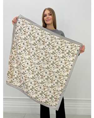 ПЛАТОК СОСТАВ: 100% ШЕЛК РАЗМЕР: 90*90 CM