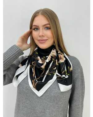 ПЛАТОК СОСТАВ: 100% ШЕЛК РАЗМЕР: 90*90 CM