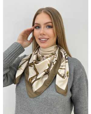 ПЛАТОК СОСТАВ: 100% ШЕЛК РАЗМЕР: 90*90 CM