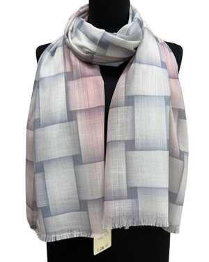 ШАРФ СОСТАВ: 30% ХЛОПОК 70% БАМБУКОВОЕ ВОЛОКНО РАЗМЕР: 180*90CM