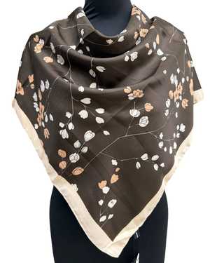 ПЛАТОК СОСТАВ: 100% ШЕЛК РАЗМЕР: 90*90 CM